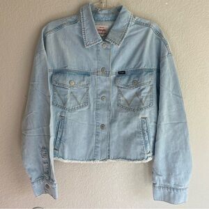 Wrangler Western Cropped Denim Jacket